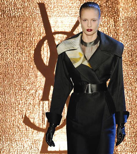 ysl trench coat